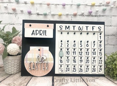 Calendar change out-April