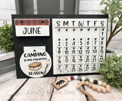 Calendar change out-Camping