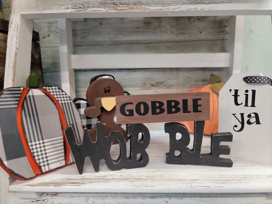 Tiered Tray Gobble