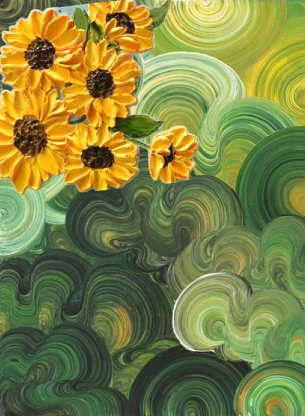 Sunflower, relief art ✨ Sun Sep 6, 2026 🕕6pm-8pm