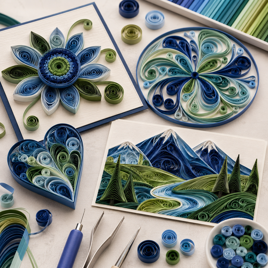 Quilling: Coils & Curves