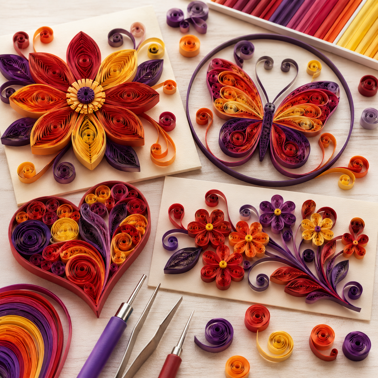 Quilling: Coils & Curves