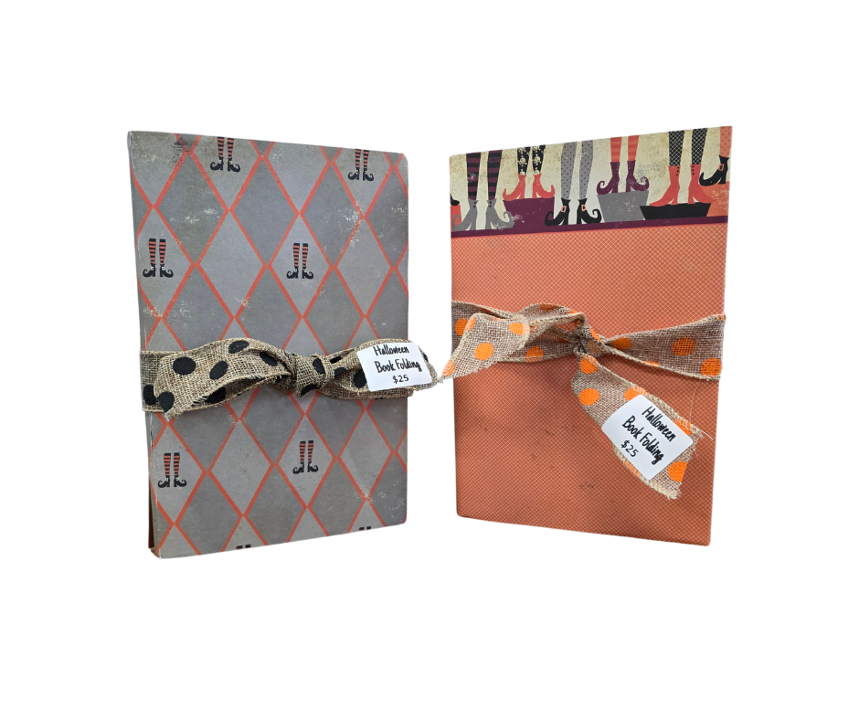 Halloween Book Folding