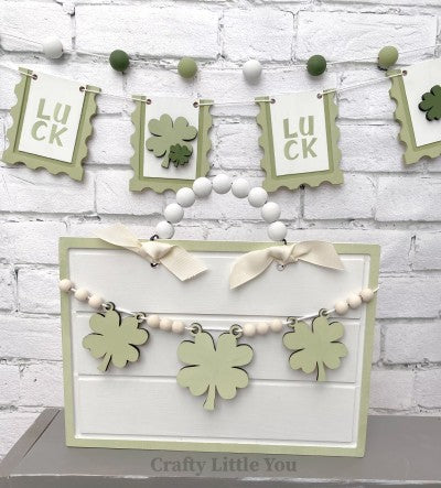 Project Shamrock Framed Shiplap Board