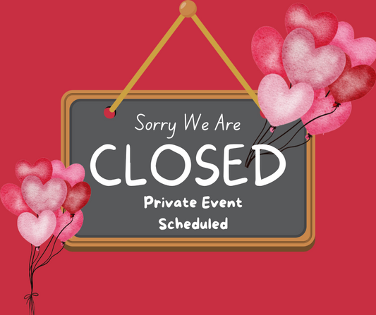 Studio Closed-Private Event Scheduled