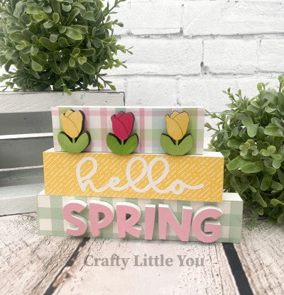 Spring Trio Blocks