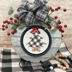 Seasonal Circle Christmas Tree