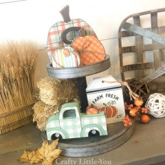 Tiered Tray Old Truck