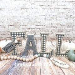 Project Happy Fall Letters