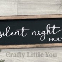 Project Silent Night Sign