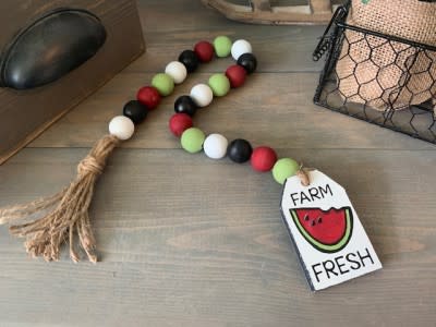 Accessory Watermelon Tag Garland