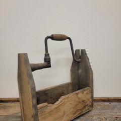 Tool box with drill handle