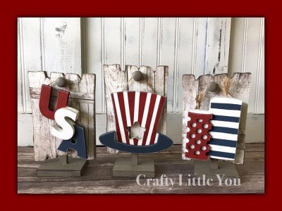 Pallet USA, hat, firecracker