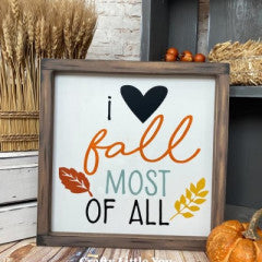 Project I Love Fall Most Of All