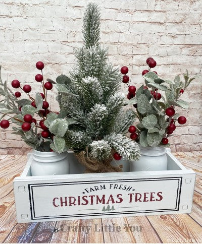 Crate Farm Fresh Trees Sign
