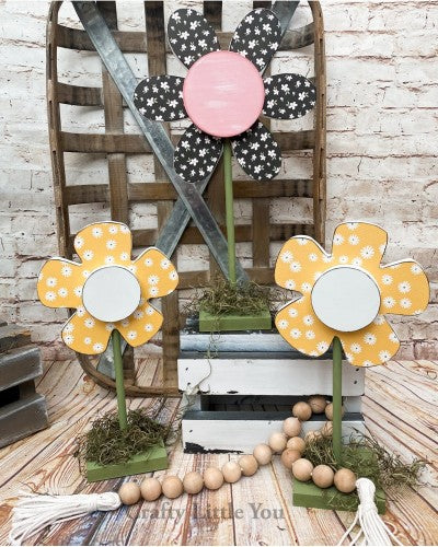Project Flowers on Dowels Kit