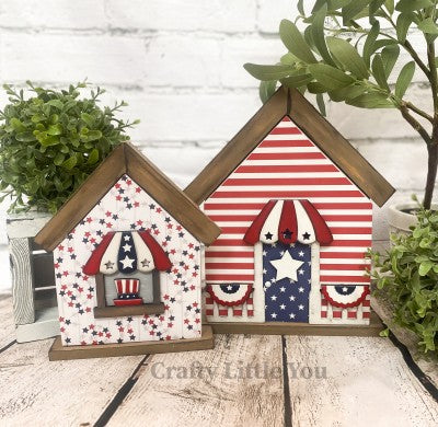 Stacking Houses 4th of July