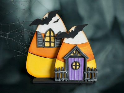 Project Candy Corn House