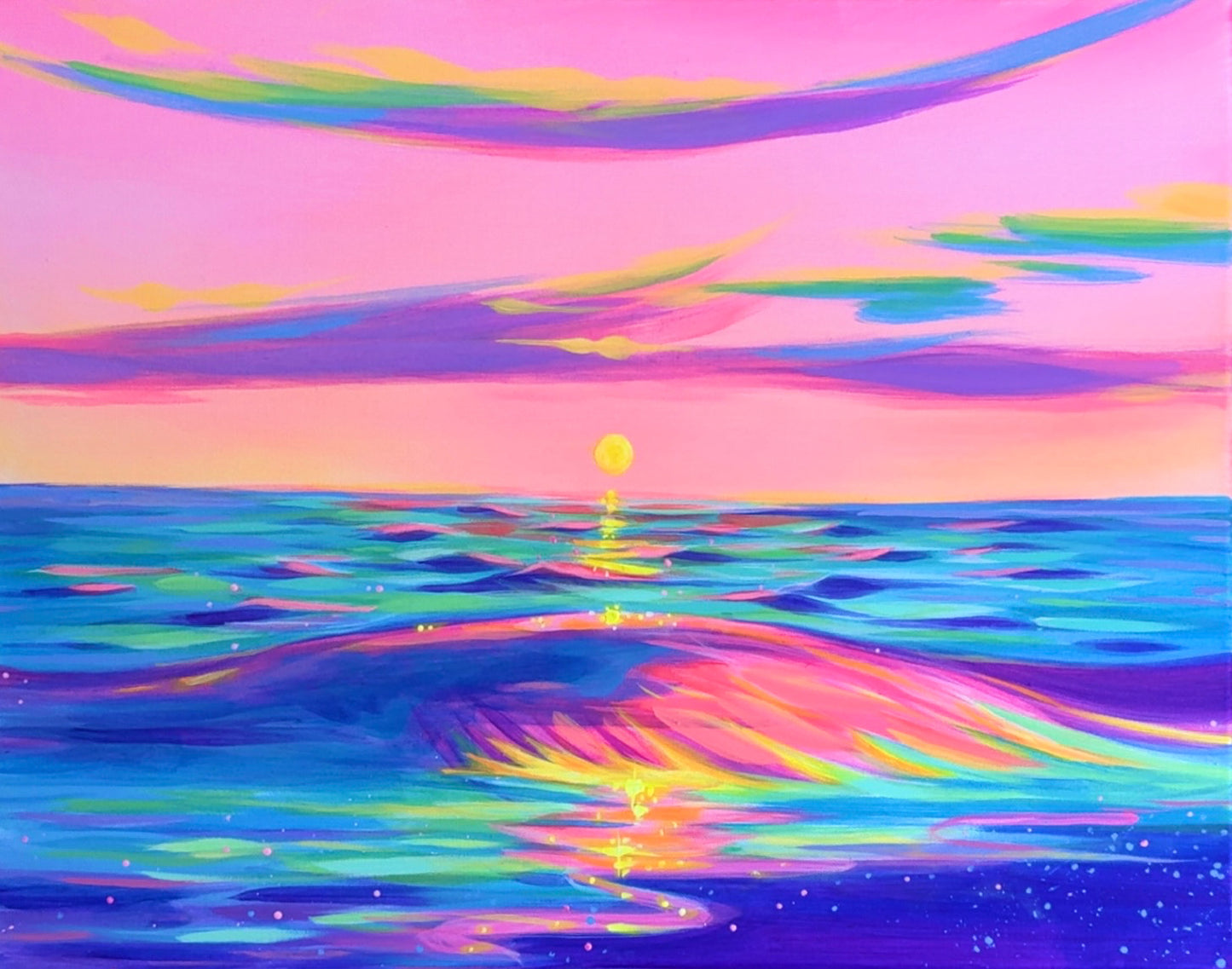 Guided Acrylic Painting Class