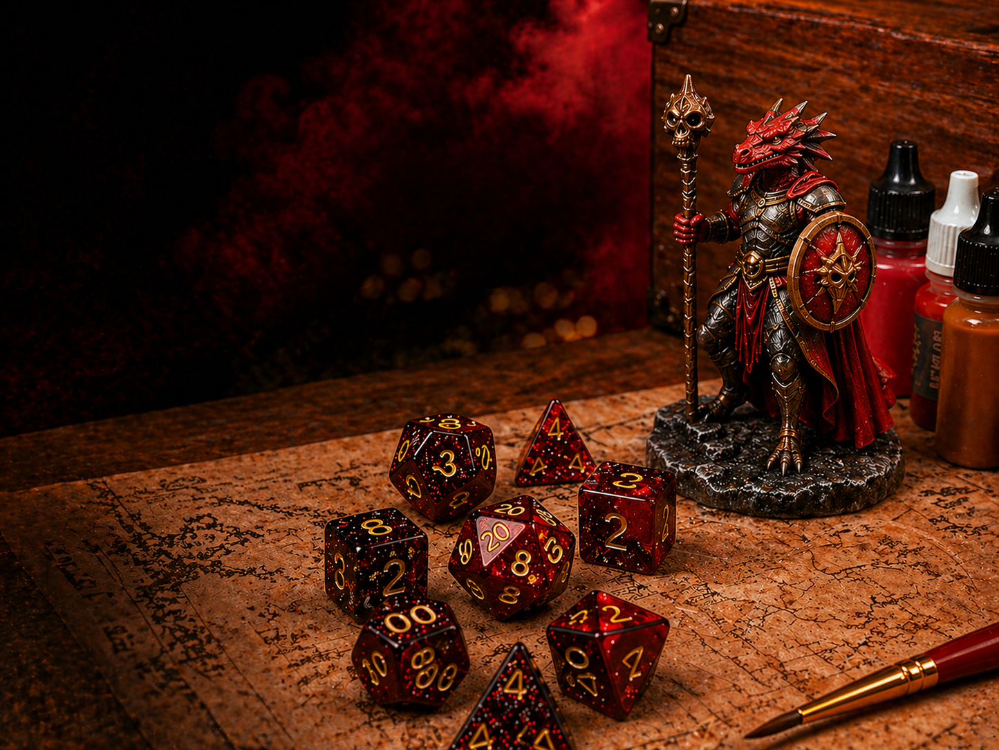 DnD Resin Dice Workshop