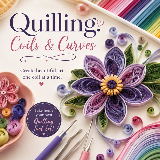 Quilling: Coils & Curves