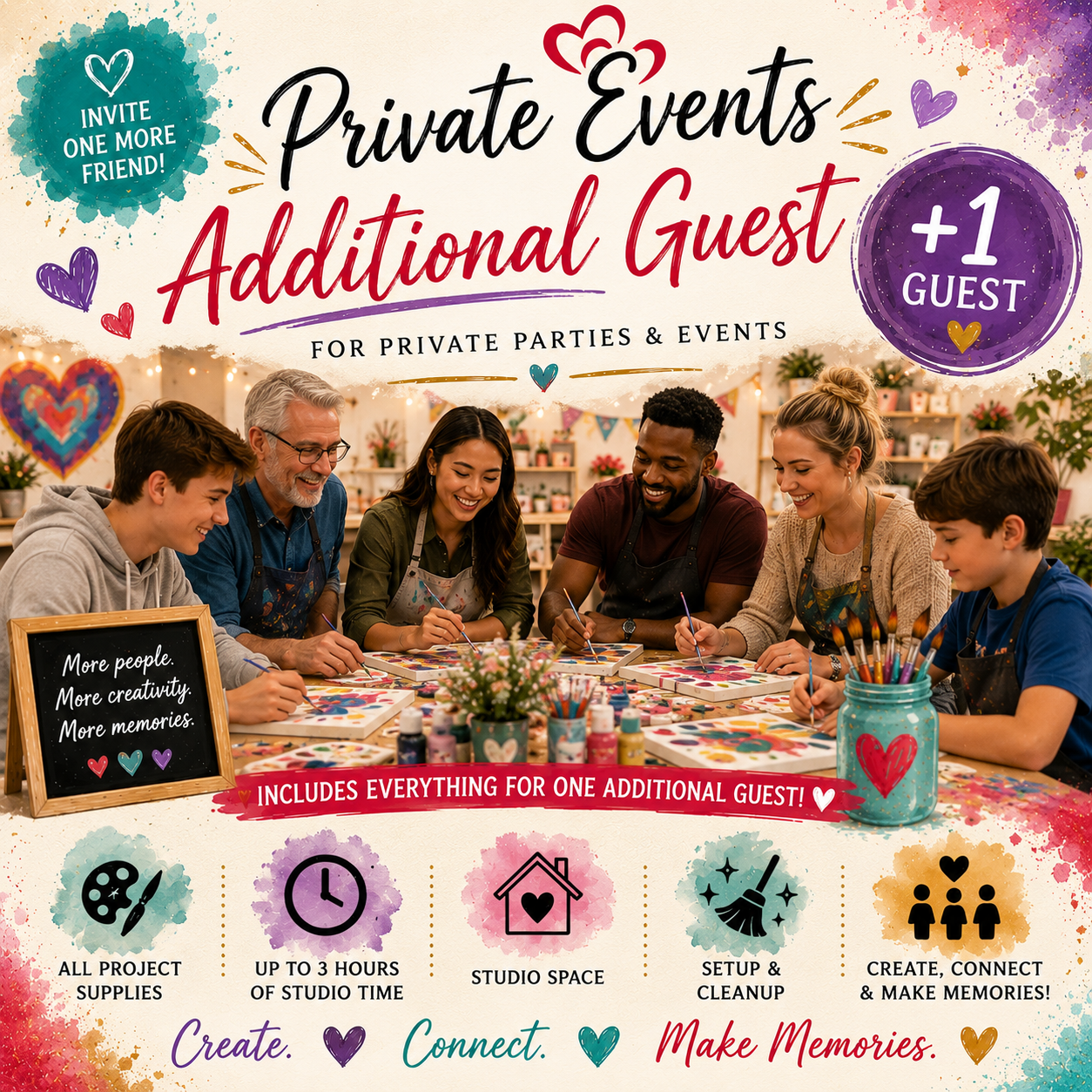 ✨ Private Event-Additional guest