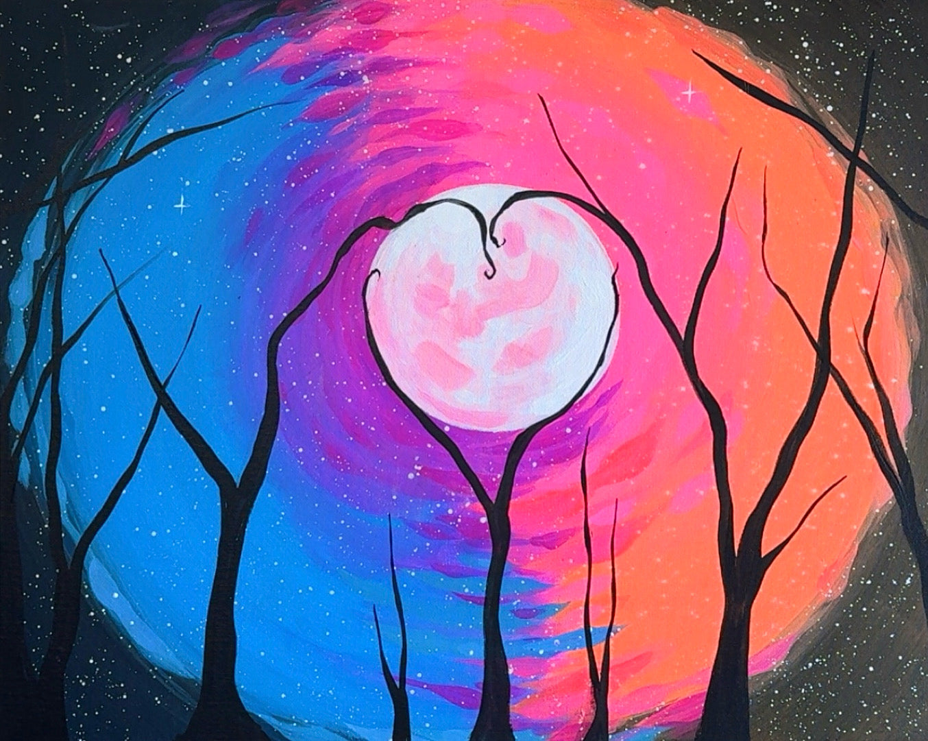 Guided Acrylic Painting Class