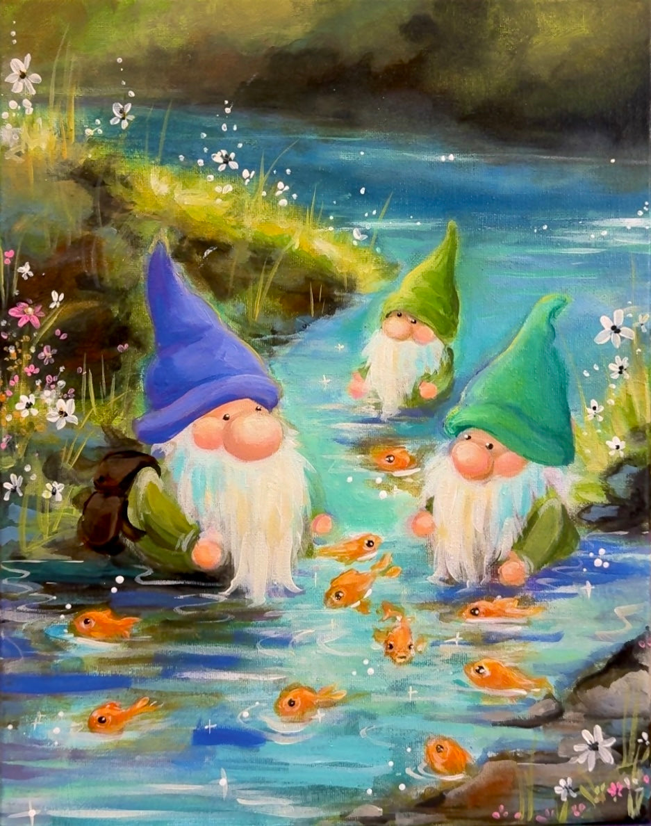 Gnome Series Acrylic Workshop