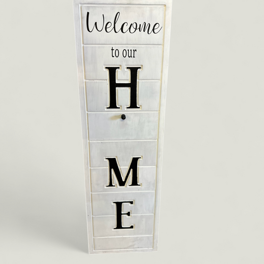 Finished Home Porch sign