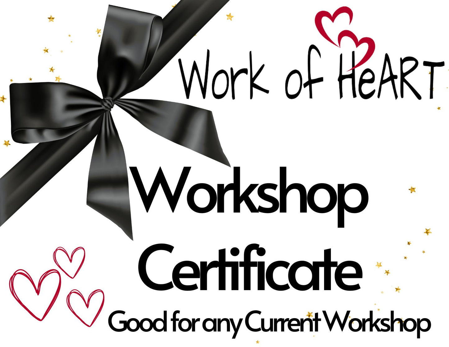 Work of Heart Workshop Certificate