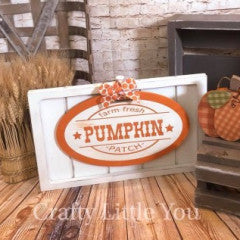 Oval Hanger Pumpkin