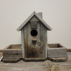 Bird House Double side yard barn wood