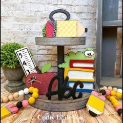 Tiered Tray Book Worm