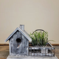Bird House White
