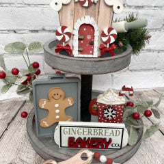 Tiered Tray Gingerbread