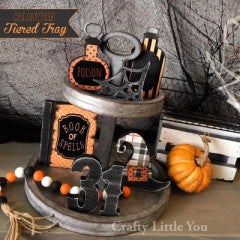 Tiered Tray Witches Potions