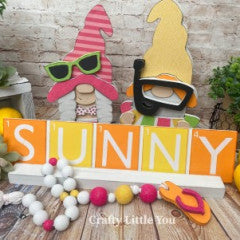 Word Tile Sunny
